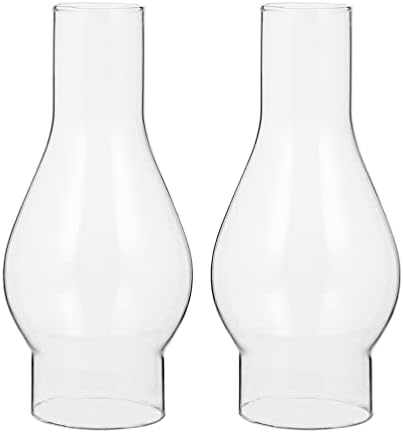 Light Of Mine Oil Lamp Replacement Chimney - 1.625" X 6.5", Borosilicate Glass, Clear Smooth Top - View #4