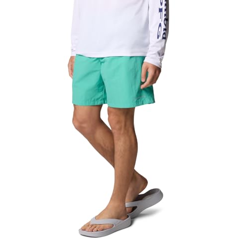 Columbia Short masculino Backcast Iv Water, Verde esmaltado, G