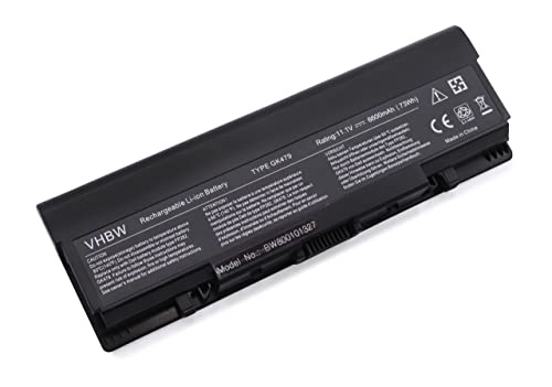 vhbw batteria compatibile con Dell Vostro 1500, 1700 notebook (6600mAh,