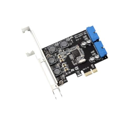 Plus de ports internes disponibles ? Connectez vos ports 19 broches USB 3.0 via PCI-e LeHang