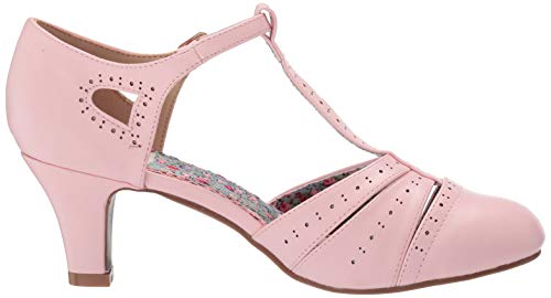 Bettie Page Women\'s 250-Maisie Spectator Pump Pink 9