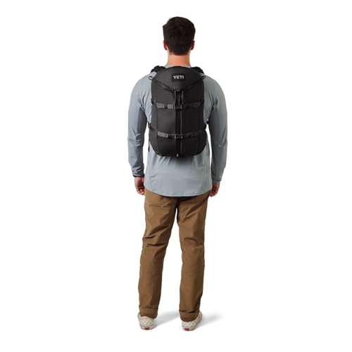 YETI Ranchero Backpack 22L, All-Day Utility Pack, Structured and Durable, Black - Image 4