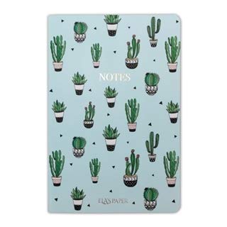 Defter kaktüs mavi notebook idéal pour vos notes au bureau