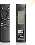 BN59-01432A Replacement Remote Control for Samsung, universal solar voice remote control for Samsung Smart TVs with 4 shortcut buttons, compatible with 2021-2022 Smart 4K HD TV, Black