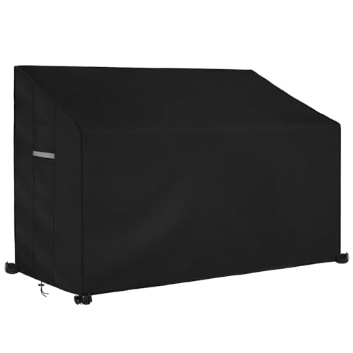 Dokon 2 Sitzer Gartenbank Abdeckung mit Belüftungsöffnungen Wasserdicht...