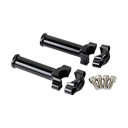 Pontet de guidon moto 25mm en aluminium usiné pour XL883 et XL1200 - 2