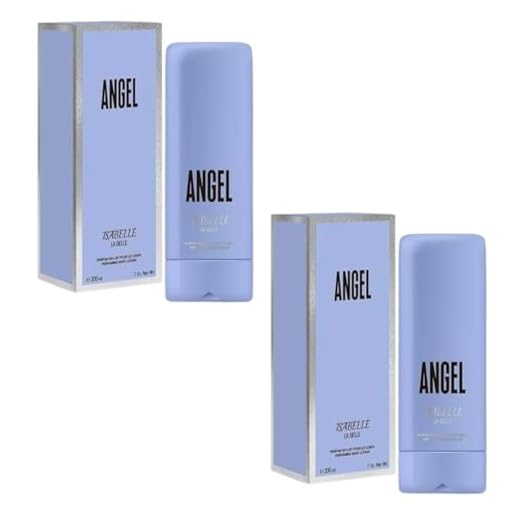 Creme Hidratante Corporal Angel Isabelle la Belle 200ml - Kit com 2 unidades