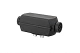 Indel B Off Air Heater 4D 12 V, 4 kW Diesel, 168 m³/h Luftförderung, schwarz, Comfort Control, 42x15,7x18,6 cm, für LKW und Wohnmobile