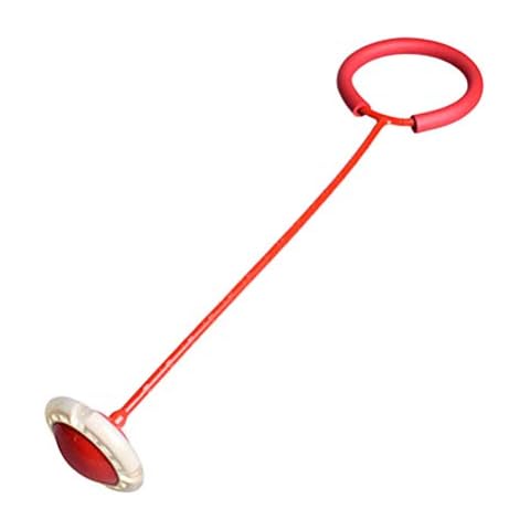 LIOOBO Leuchtball Leuchtende Kugeln Blinkender Bälle Knöchel Springball Bunter Sport Schwungball Fitness Springseil für Erwachsene und Kinder Cover