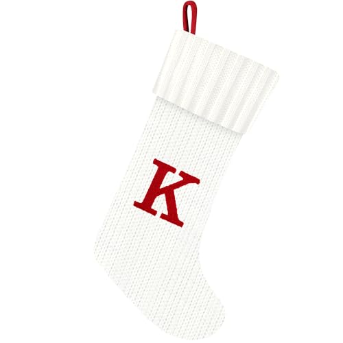 20 Inches Knitted Christmas Stockings with...