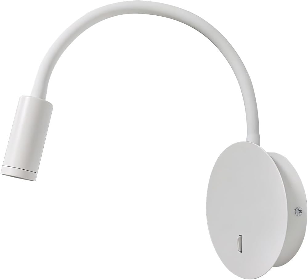 Lampe de mur flexible pour lire au lit confortablement sans déranger