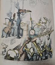 グランヴィル⠀J.J. GRANDVILLE⠀美しい洋書　アンティーク　希少 Amazon.co.jp: 希少な2冊揃い J.J.グランヴィル 挿絵 「 パリの