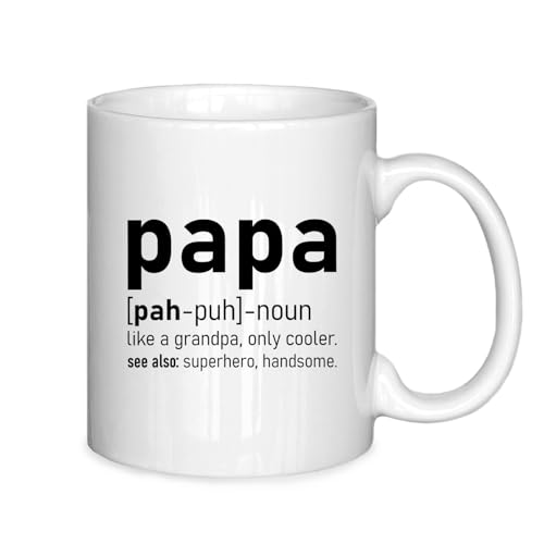 Best Grandpa Papa Gift Mug