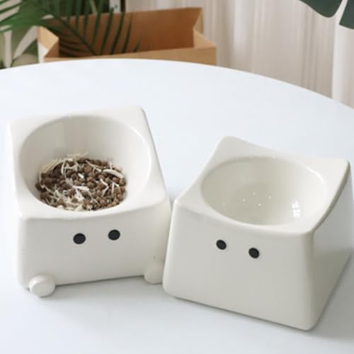 Bol incliné en faïence grande capacité solution petit-déjeuner stable - 6