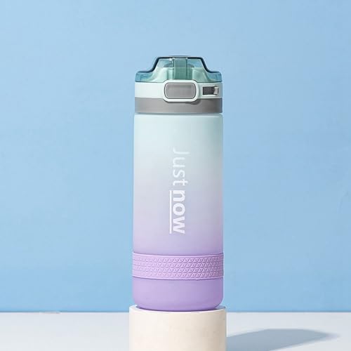 Venti 600ML Large Capacity Water Bottle Matte Bottle Flip Lid Reu...