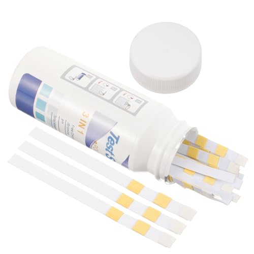 Kisangel Tiras de Prueba de Ph para Piscina y Spa, Papel Multifuncional para Análisis de Calidad del Agua, Paquete de 50 Unidades para Monitoreo Preciso del Agua