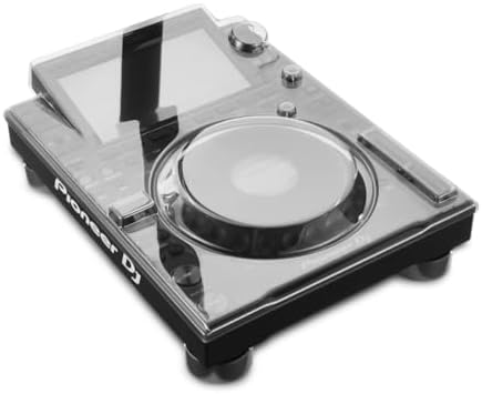 Decksaver DS-PC-CDJ3000 - Super Strong Polycarbonate Cover Compatible with Pioneer DJ CDJ-3000, CDJ Dust Cover, DJ Equipment Cover for Travel and Everyday Protection