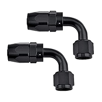 EVIL ENERGY 6AN Straight Swivel Hose End Fitting For - View #2