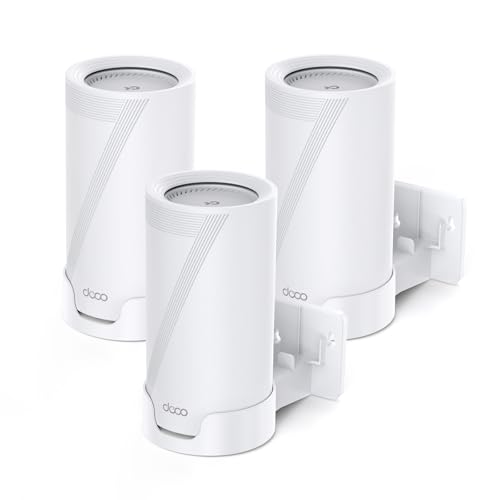 XLTTYWL® Uchwyt Ścienny do TP-Link Deco BE95/BE85/BE75(Biały, 3 Sztuki)