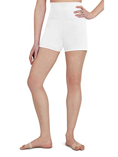 Capezio High Waisted Shorts - Size Large, Nude