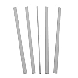 C-Line Slide 'N Grip Binding Bars for Report Covers, 11 x 1/8 Inches, 20-Sheet Capacity, 100 per Box, White (34557)