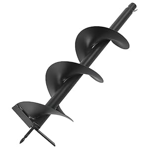 Vidaxl 145168 Pfostenbohrer Stahl 200mm