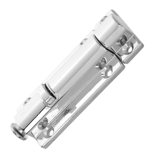 Mikinona Serrure à Pêne Élastique pour Portes et Fenêtres Verrou à Glissière Multifonctionnel pour Salle de Bain et Rv Installation Facile et Durable avec Ressort Haute Tension