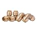 Reliance Worldwide U256LFJ4 0.75 in. Push-to-Connect Brass 90-Degree Elbow Fitting - Pack of 4