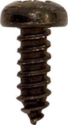 Pozidrive Pan Head Sheet Metal Screw, 4.2 mm x 13 mm, DIN 7981, Black Zinc, Pack of 50
