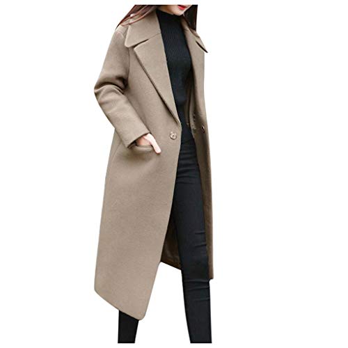 Parka marron pour femme col rond fausse fourrure chaude et confortable taille 54