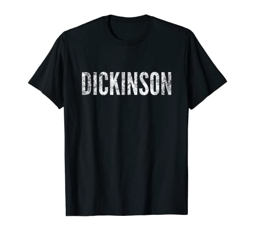 Dickinson Texas Distressed Graphic T-Shirt