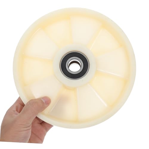 Roues de transpalette bloquées ? Solution fluide 200x50 mm en nylon