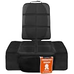 Car Seat Protector - Extra Big [ISOFIX Compatible] - Black