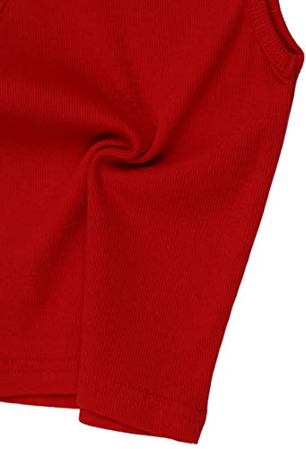 Image of ToBeInStyle Kids Boys Girls Soft Lightweight Jersey Scoop Neck Tank Top