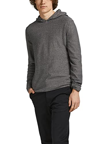 Jack & Jones JORBALE Knit Hood Blk Felpa con