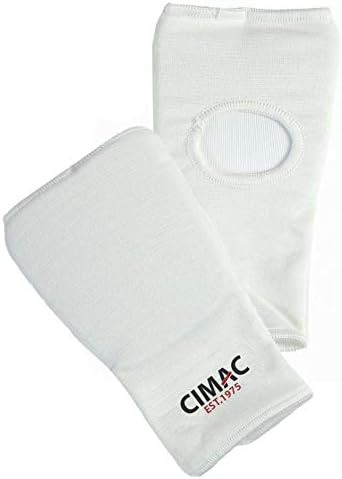 CIMAC Karate Fist Protectors -Suitable for Boxing, Karate, MMA, Boxing, Muay Thai, & Other Contact Sports, 12mm Thick EVA Foam Padding, Elasticated Bandage-Type Material