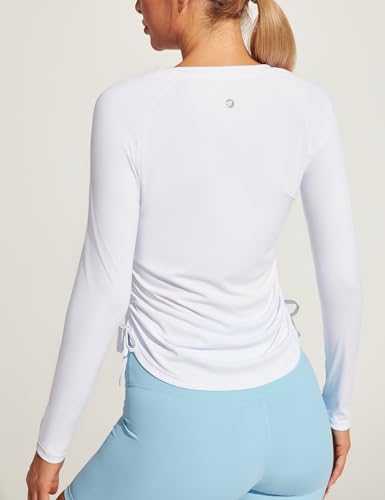 IUGA Rash Guard for Women UPF 50+ Long Sleeve Sun Shirts Swim Shirts for Women Lightweight UV Protection Shirts Hiking Tops2