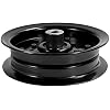532196106 Idler Pulley for Craftsman Mower - Flat Idler Pulley Fit for Craftsman Husq Ariens Sears Poulan Riding Lawn Mower Tractor with 42 46 48 54 Deck, Replace AYP 197379, 196106