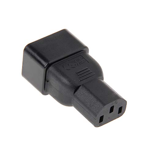 CVZJ Adaptateur convertisseur d'alimentation C20 3 broches mâle vers C13 3 broches femelle – vue 4