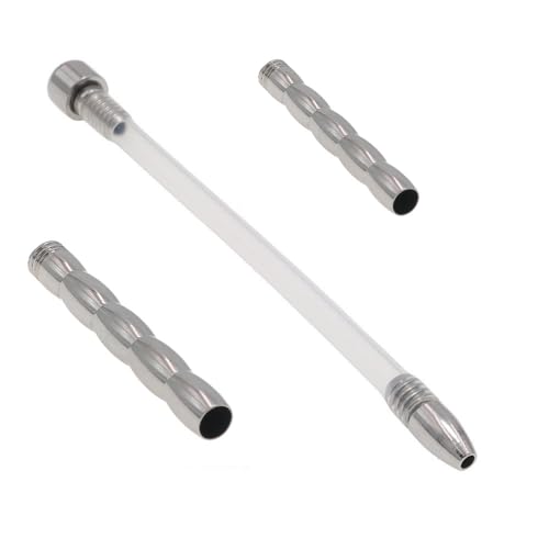 Image of 3 Pcs Urethra Trainer Set Chastity Lock Accessories Chastity Device Sex Toy Sound Urethral Plug Urethral Toy Urethral Masturbation Stick Catheter Sound Penis Plug Male Urethra Stimulation