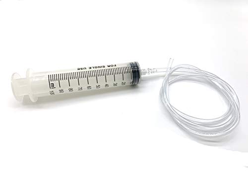 3 Pack 100Ml/Cc Large Plastic Syringe With Cap, 3Pcs 3.2Ft Handy Plastic Tubing 14Ga Blunt Tip And Luer Connections, Tubing Connnector For Scientific Labs, Measuring, Watering, Refilling, Filtration, Feeding #TOP6