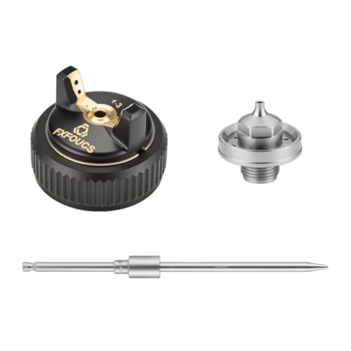 HVLP Spray Gun Nozzle,Needle, Air Cap (1.3mm)