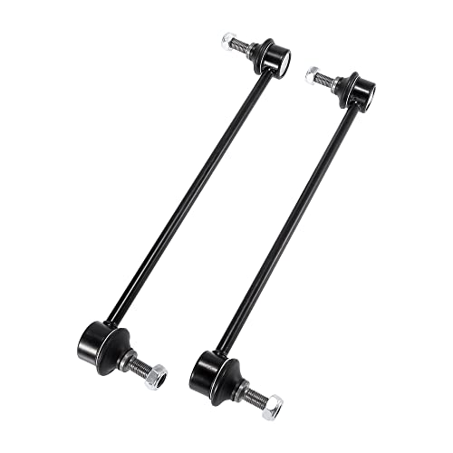 A ABSOPRO Suspension Sway Bar End Links BP4K-34-170D Stabilizer Bar End Link Kit Front for Mazda 3 2004-2009 Metal Black 2 pcs
