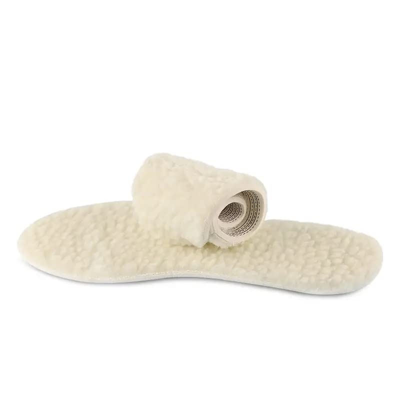 SNEAKON Lambs Wool Fur Insole for Shoes and Boots | Warm and Soft Woollen Inserts | Cut to Size Shoe Insoles - Pack of 1 Pair (Kids Size - EU 26 to EU 36) (B0C58JP9RN) Amazon Price History, Amazon Price Tracker
