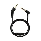 Sqrmekoko QC3 Replacement Inline Remote Microphone Extension Audio Cable Cord for Bose QuietComfort 3 QC 3 Headphones