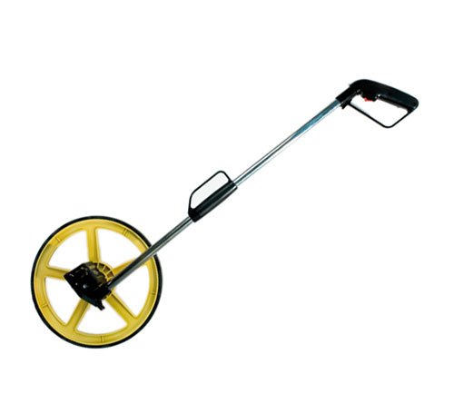 New Distance Measuring Wheel with Stand Foldable in Bag Surveyors Builders Road Land 318MM | Suitable for Land & Road Measurement | HIGH Quality Long Lasting