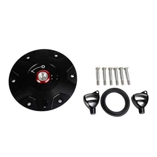 Bouchon réservoir carburant aluminium pour road trip en moto Multistrada V4s