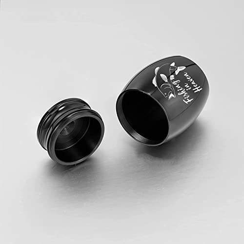 Forever In My Heart Memorial Locket & Fishing In Heaven Cremation Urns For Ashes #TOP6