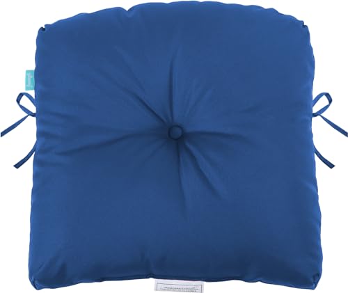 Image of QILLOWAY Outdoor Chair Cushion Set with Strings,Replacement Outdoor Cushions for Patio Furniture.(Royal Blue)