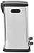 Organize It All Dual Compartment Step on Recycling Trash Can - Stainless Steel